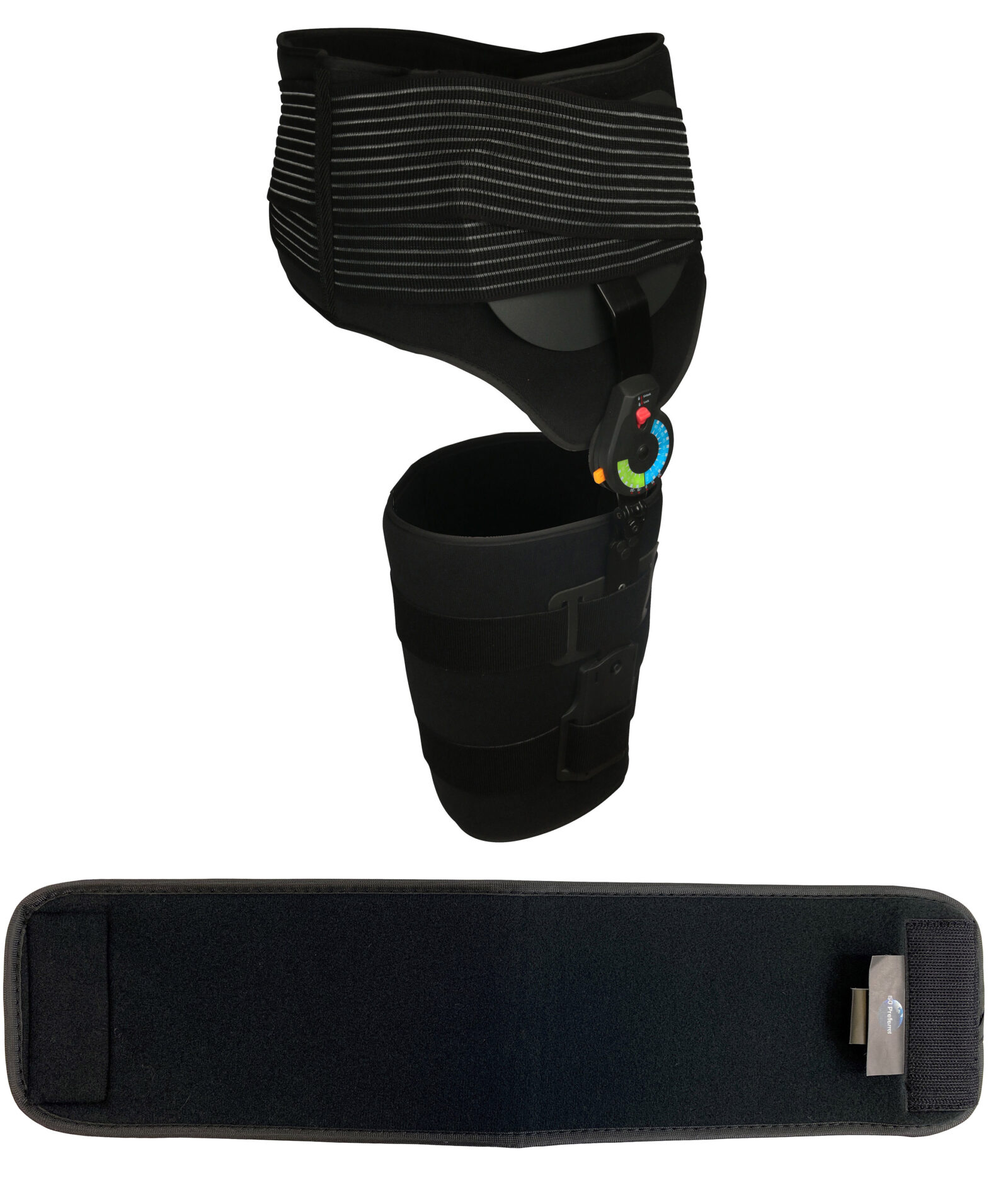 ISO Post Op Hip Abduction Brace w/ Adj Flexion: HI203x - Image 3